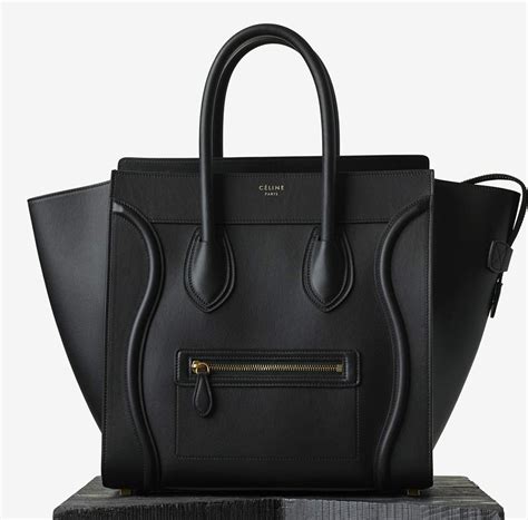 celeine mini luggage tote